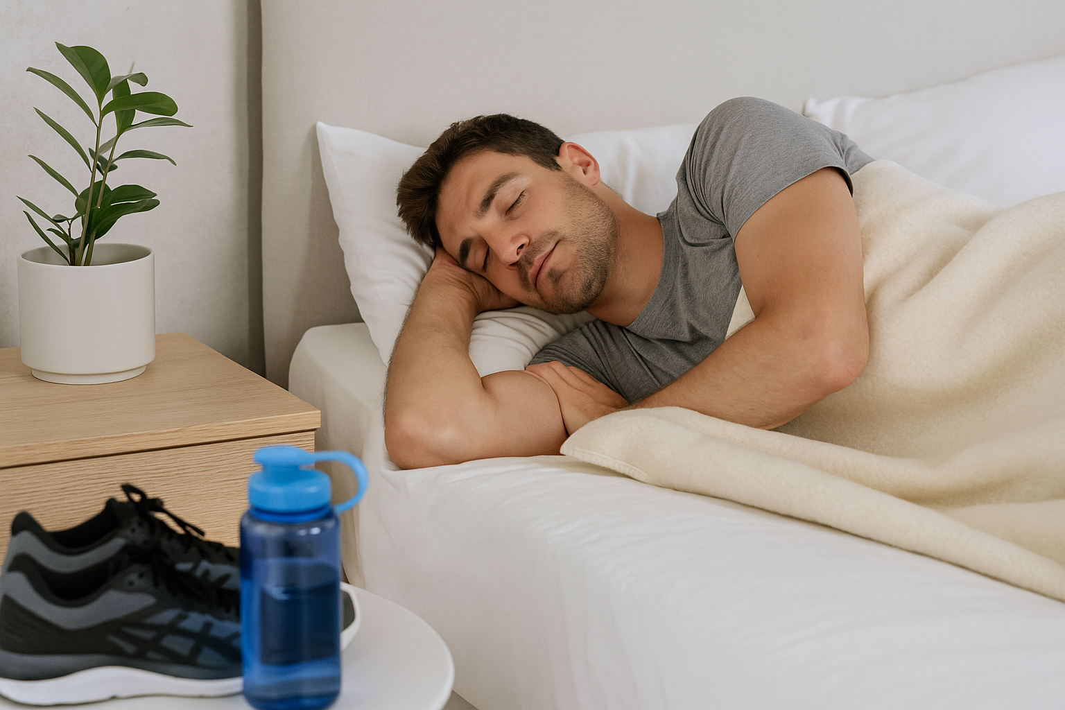 athlete-sleeping-muscle-recovery-wool-mattress