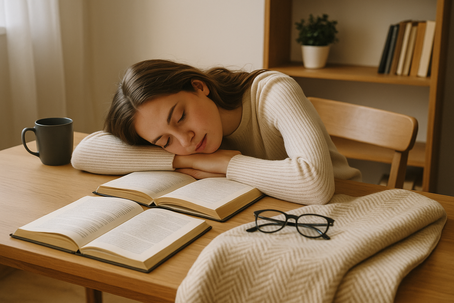 student-sleeping-wool-mattress-brain-memory
